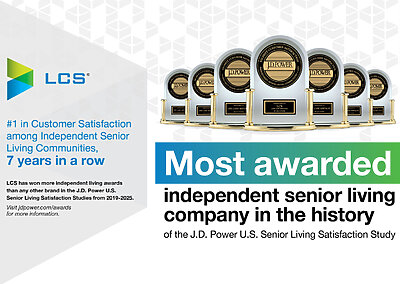 The Avalon of Commerce Township’s Management Company stays on top as J.D. Power’s most-awarded senior living provider in the annual Senior Living Satisfaction Study.